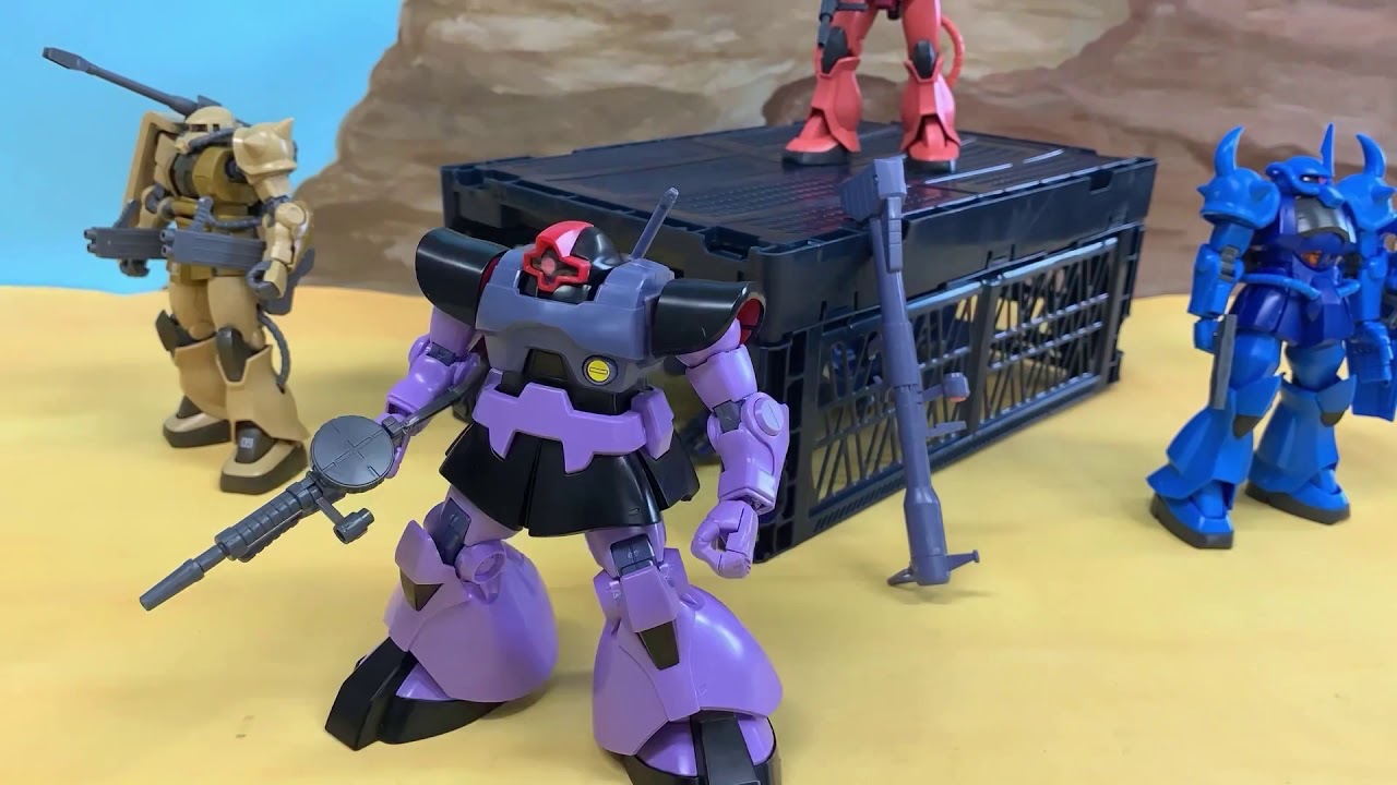 ガンプラコマ撮り　奇襲
