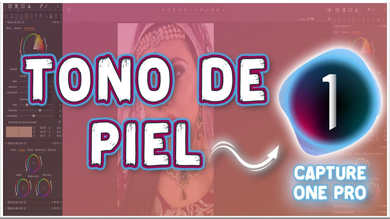 🔴RETOQUE y CORRECCIÓN de PIEL en CAPTURE ONE PRO/TUTORIAL 2024.