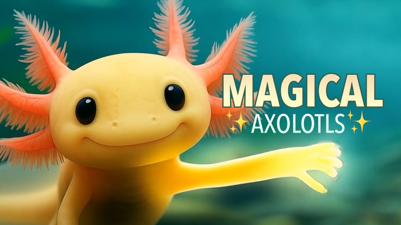 Meet the MAGICAL Axolotl! Amazing Fun Facts!