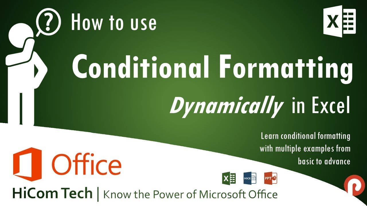 Conditional Formatting in Excel - Dynamic Formatting in Excel