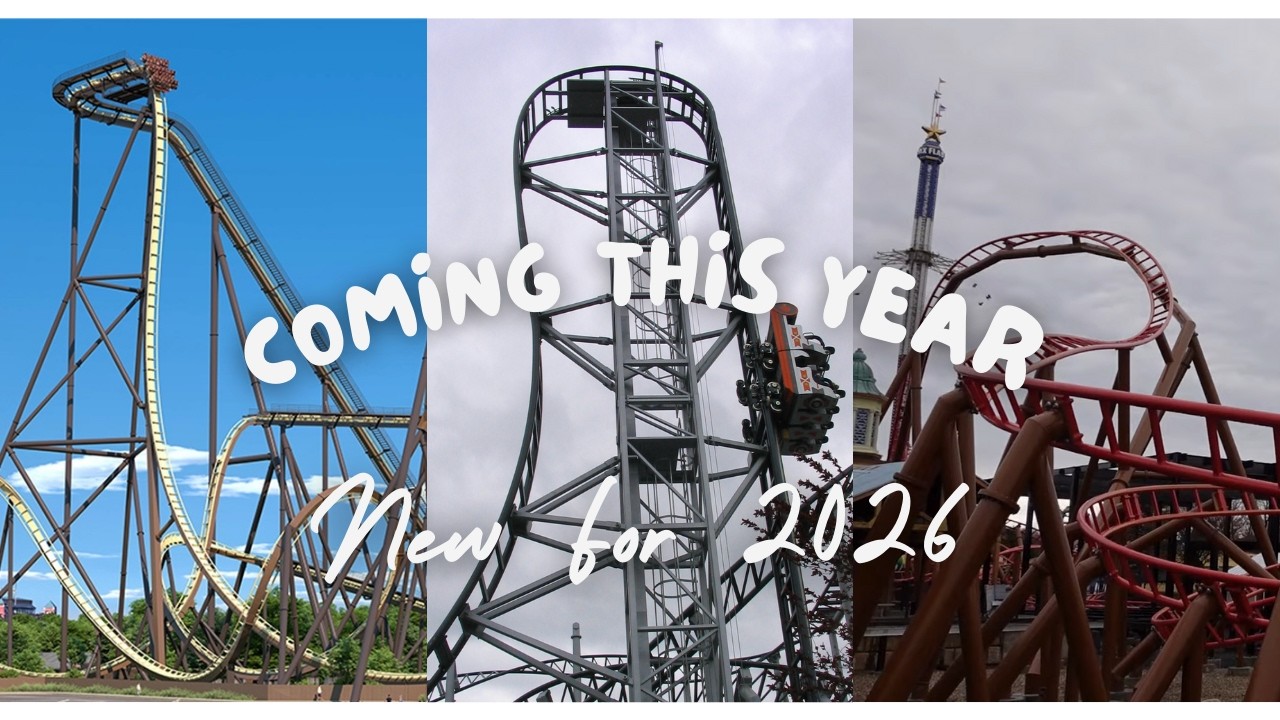Top 10 Roller Coasters Opening In 2026