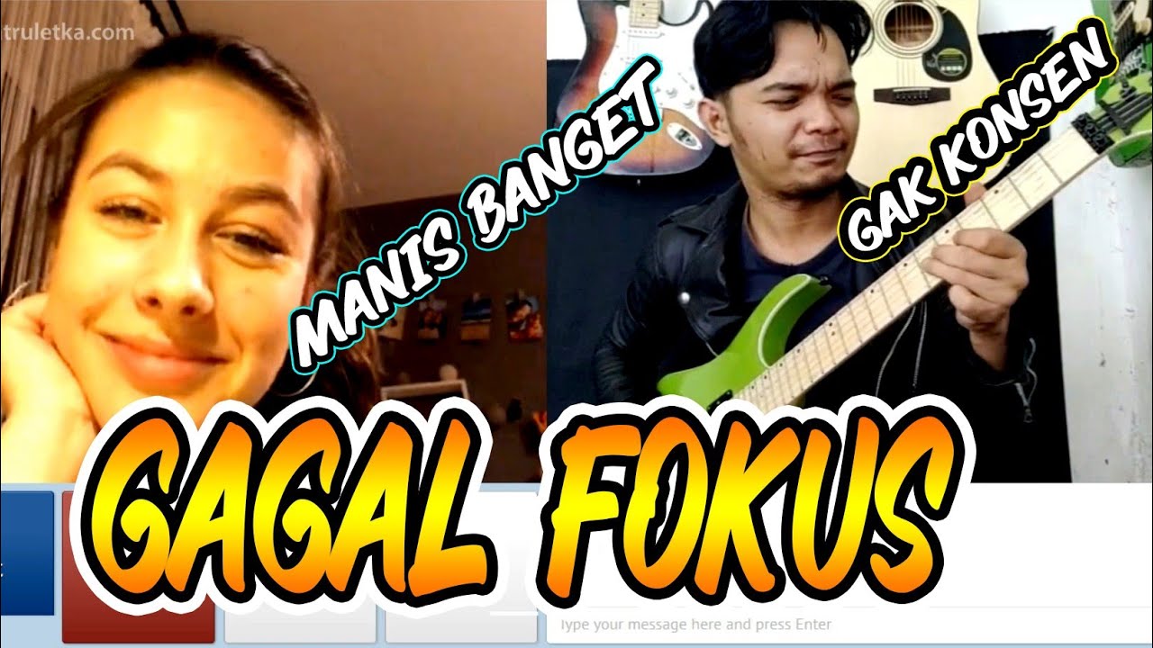 SENYUMAN MANISNYA, SERASA MAU PENSIUN MAIN GITAR, GODAIN CEWE BULE PAKE MELODY GITAR..