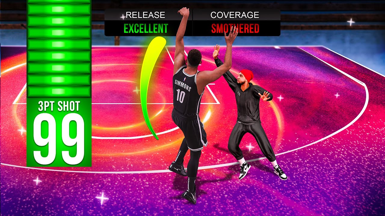 What happens if you give BEN SIMMONS a 99 3PT SHOT in NBA 2K24..