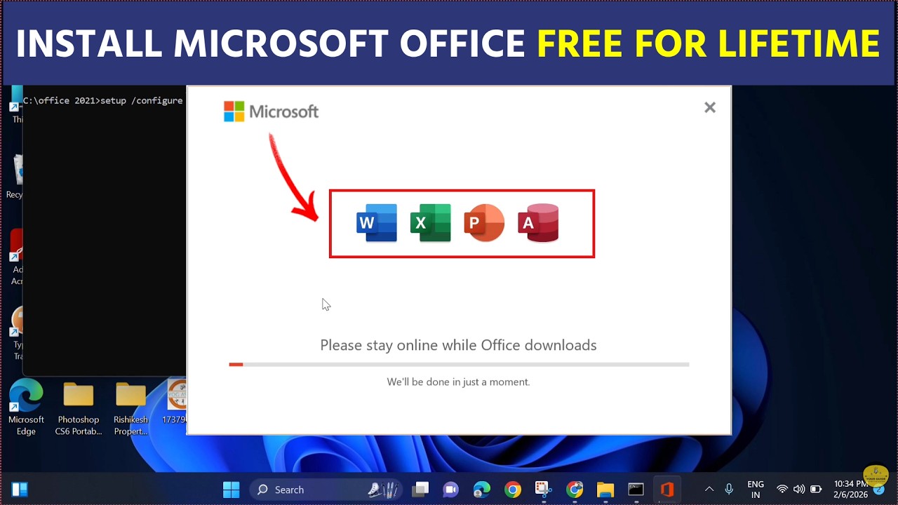 How to Download MS Office 2021 Legally |  Free Download Microsoft Office in 2026