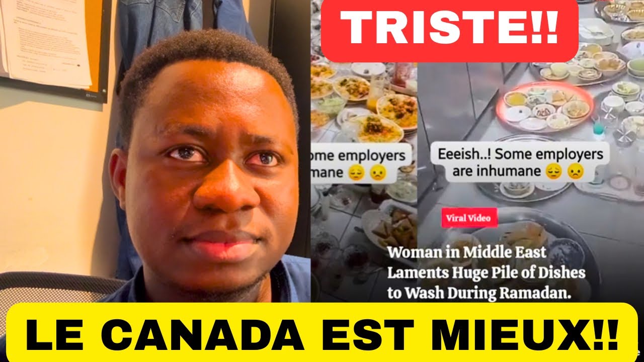 La triste réalité de nos frères africains a l’étranger!! Le Canada est mieux!! 🇨🇦