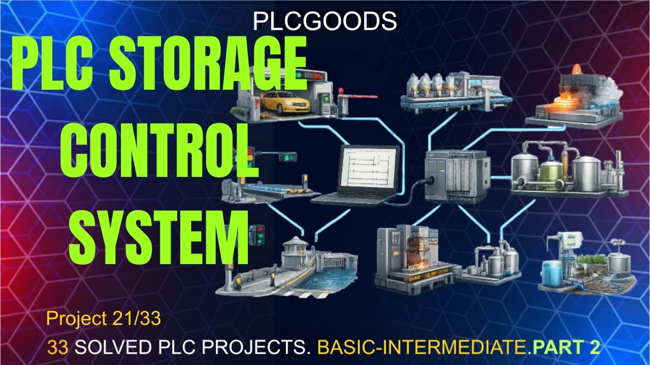 🚀Easy Storage Handling System Explained | Udemy PLC project