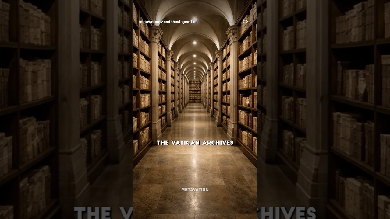 Древние тайны, скрывающиеся в архивах Ватикана? 📜🗝️