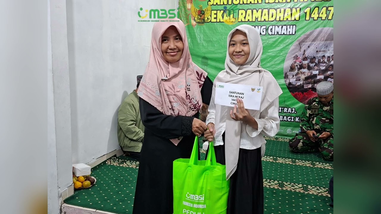 Santunan Isra Mi'raj dan Bekal Ramadhan 1447H di Yamesta Indonesia (8 - 15 Februari 2026)