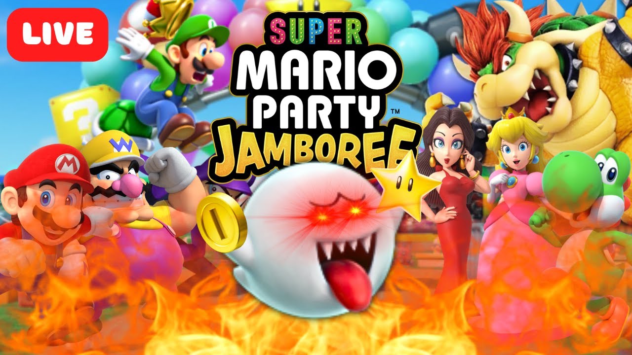 🎉Let's play Super Mario Party Jamboree LIVE!🎉 Come join me!
