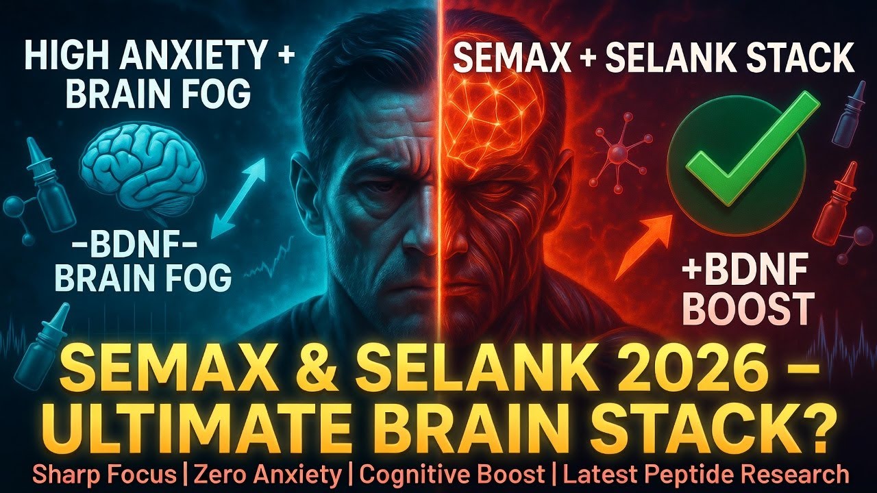 Selank and Semax Together: Unlock God-Mode Focus & Zero Anxiety?