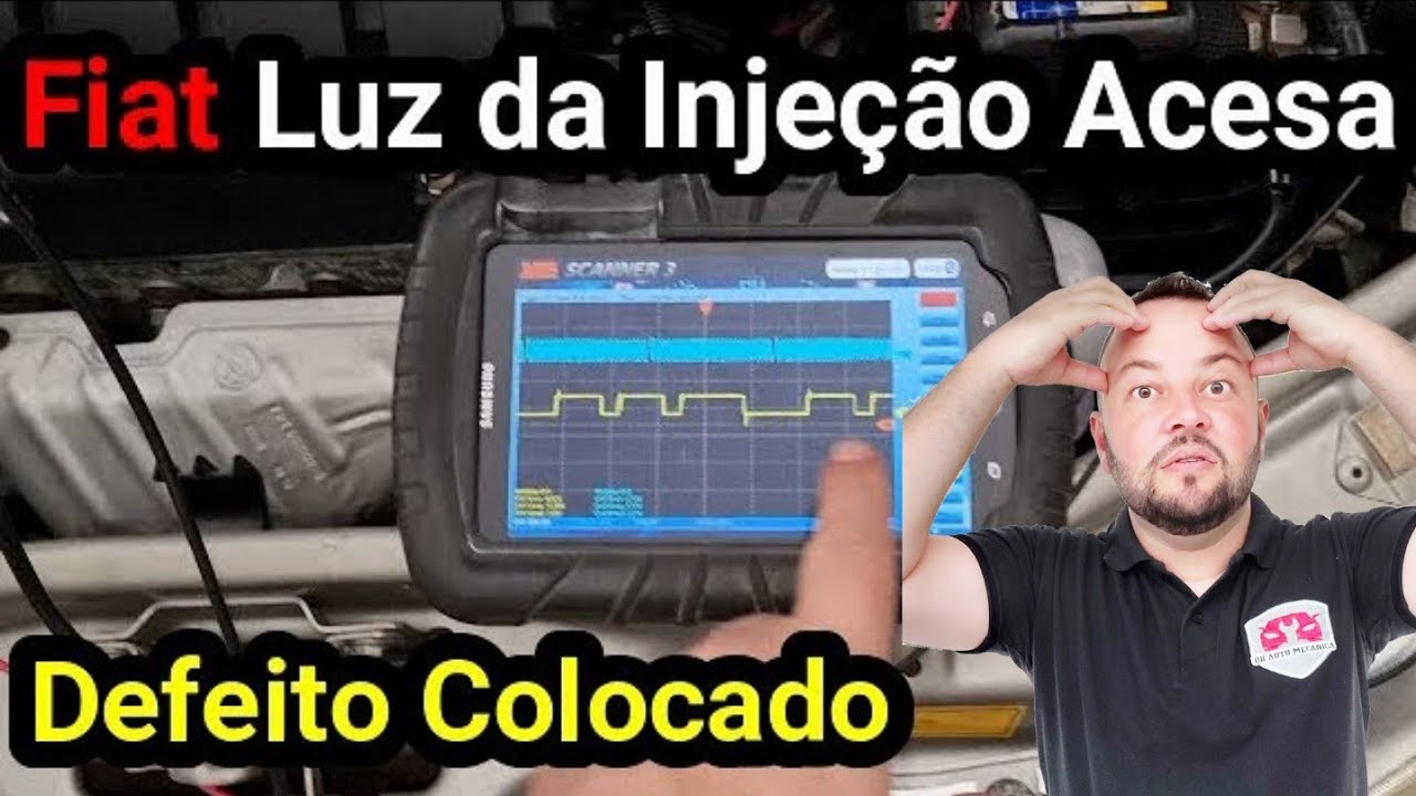 Fiat Luz de Injeção Acesa , Defeito Colocado! Código de Defeito P0340