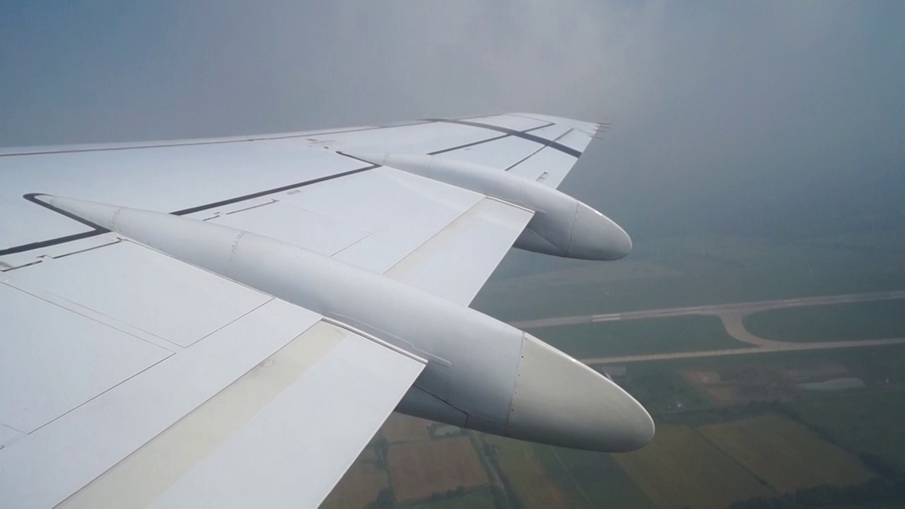 Helvetic Fokker 100 takeoff from Hanover (EDDV/HAJ)