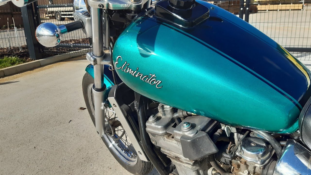 Kawasaki Eliminator ZL600 Rebuild - Time Lapse