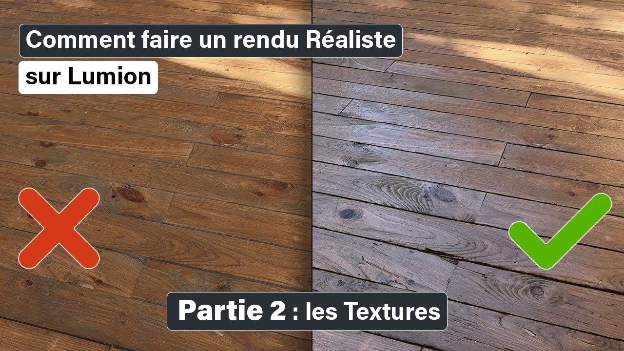 Les 3 Piliers du rendu réaliste LUMION | PARTIE 2 : Les Textures