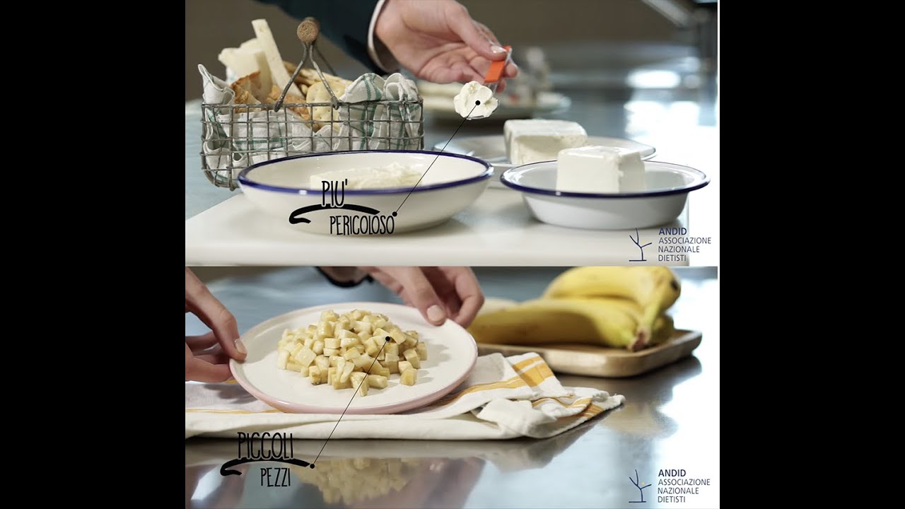 Sicurezza in tavola per bambini 0-4 anni: alimenti appiccicosi