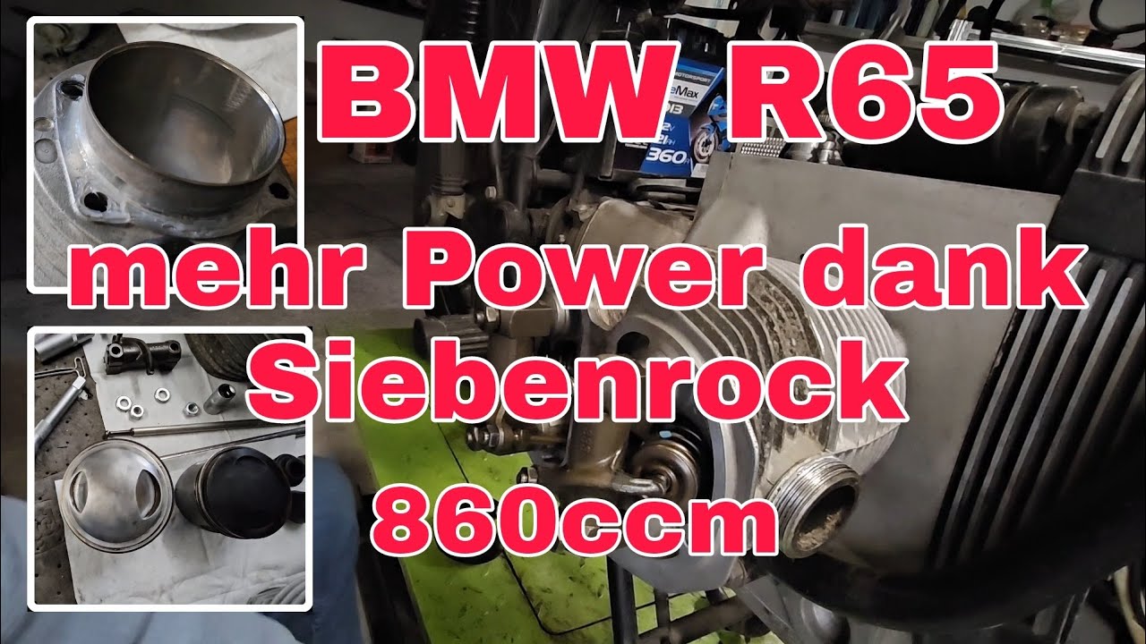 BMW R65 / Siebenrock 860 ccm Umbau