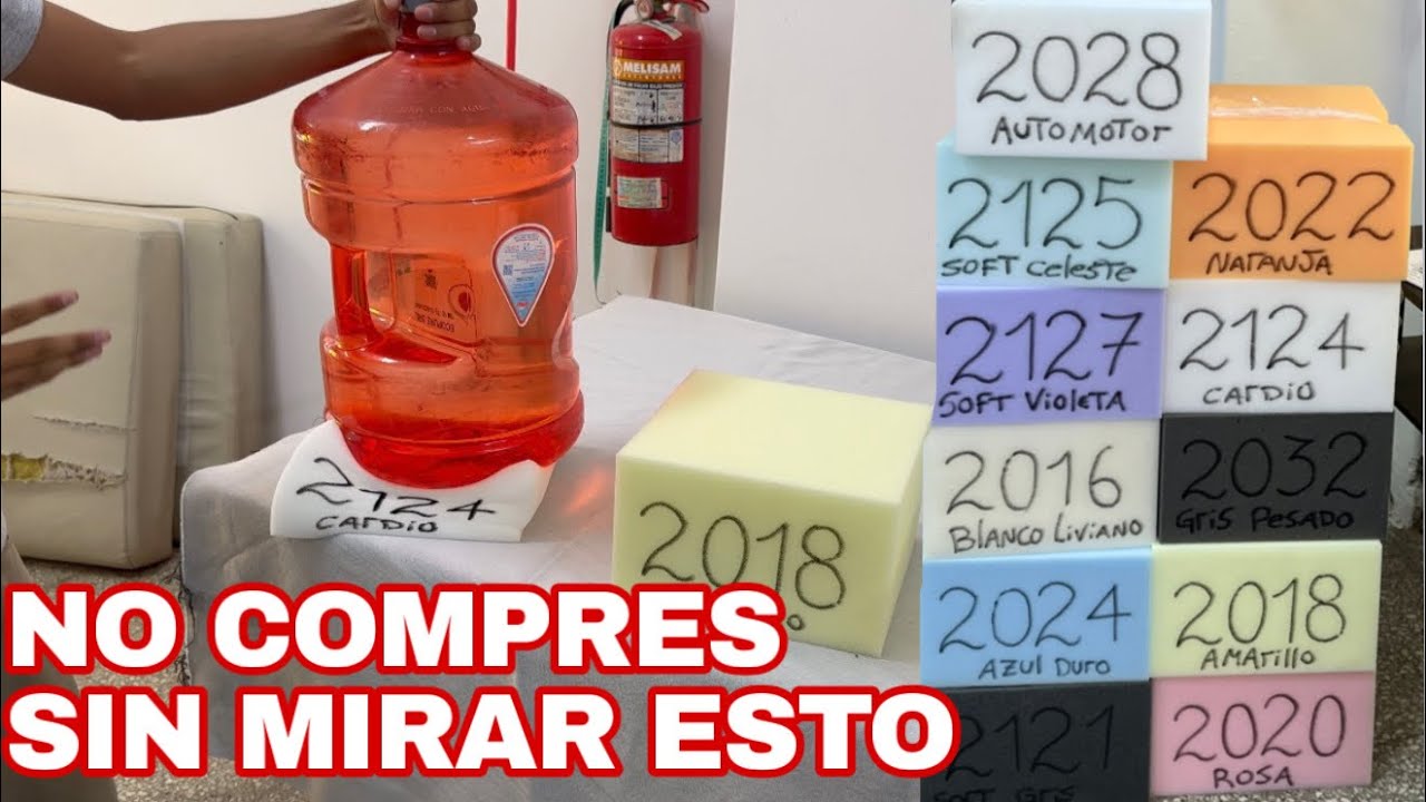 MIRA ESTO ANTES DE COMPRAR GOMA ESPUMA 😮‍💨