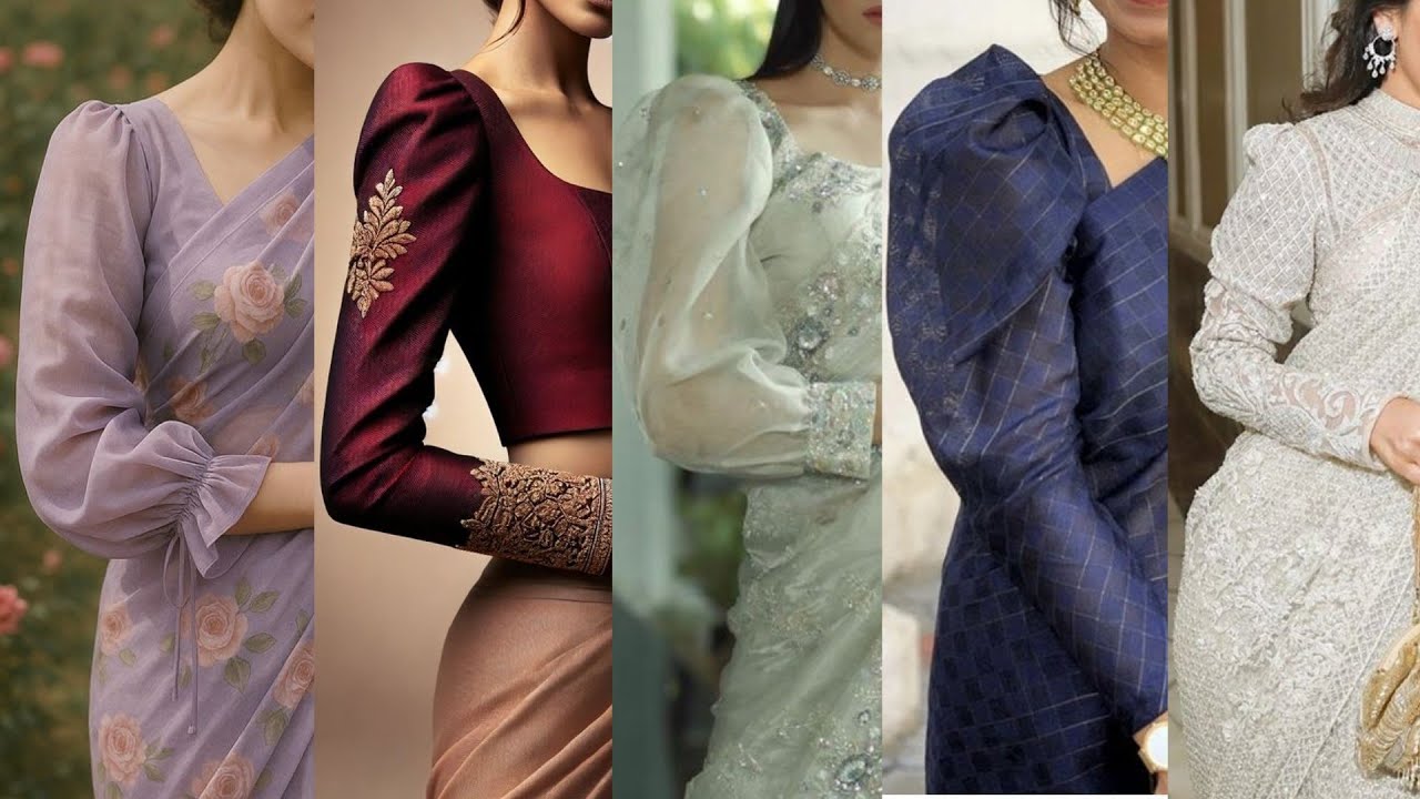 Blouse Sleeves Design/Puffy Sleeves Design Astin Ki Design/New Model Sleeves Design/Baju Ki Design