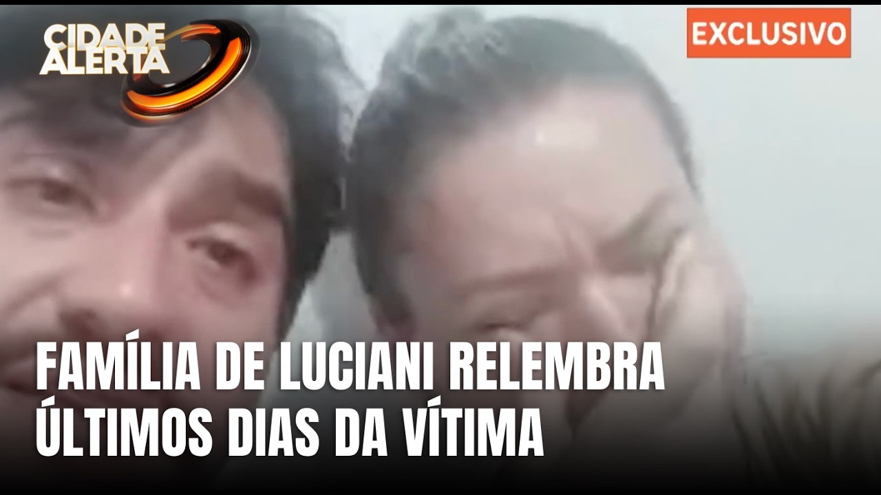 Irmãos relatam dor e espera após desaparecimento de Luciani