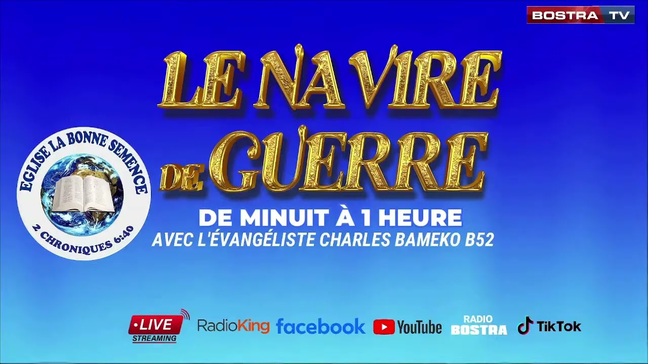 LE NAVIRE DE GUERRE THÈME COMMENT ACCÉDER À LA BÉNÉDICTION DE DIEU