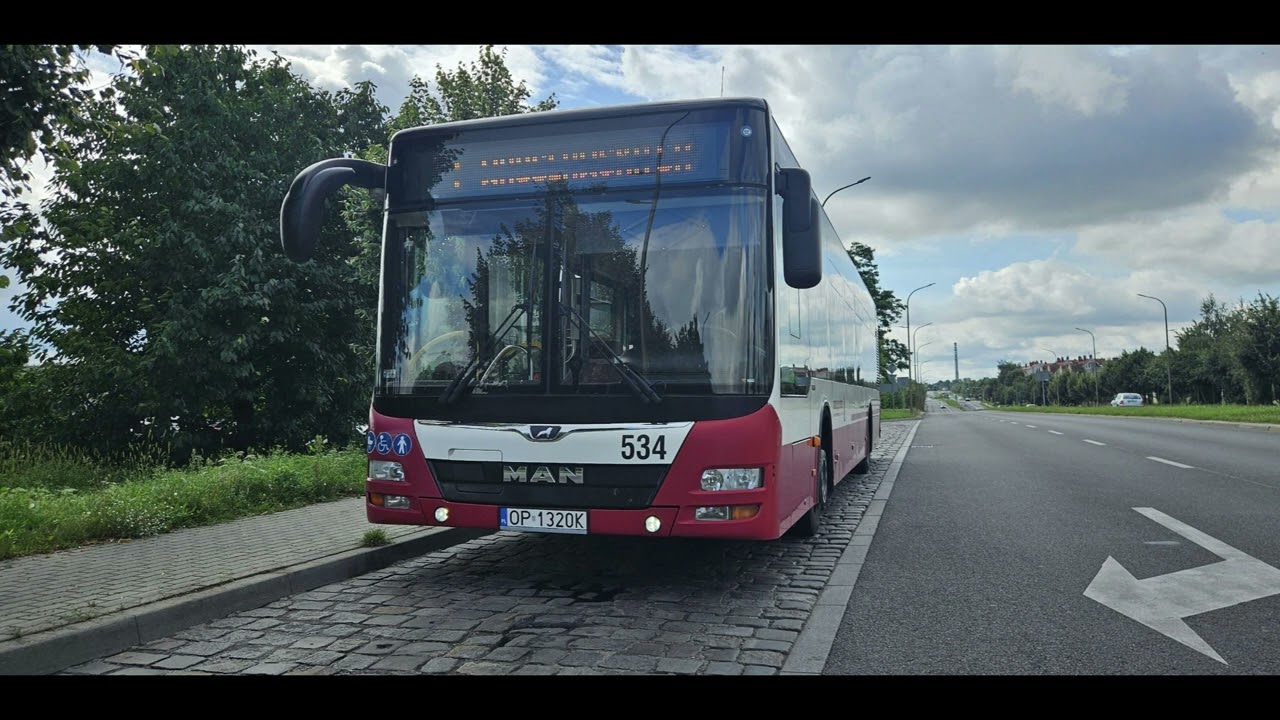 MZK Opole Zapowiedzi Przystankowe [1➡Wrocławska CH]