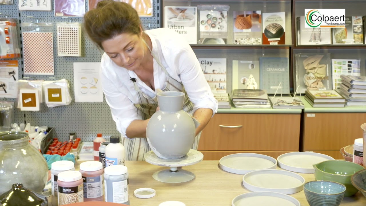 Anouck Desloovere Amaco glazuren deel 2: vaas