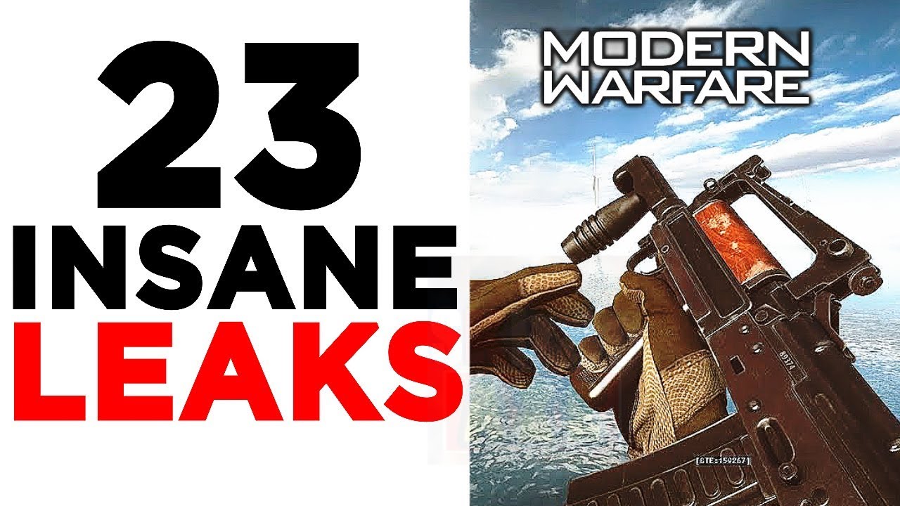 23 New Leaks: (20 vs 20) - Modern Warfare is Looking *INSANE* - MW4 Beta