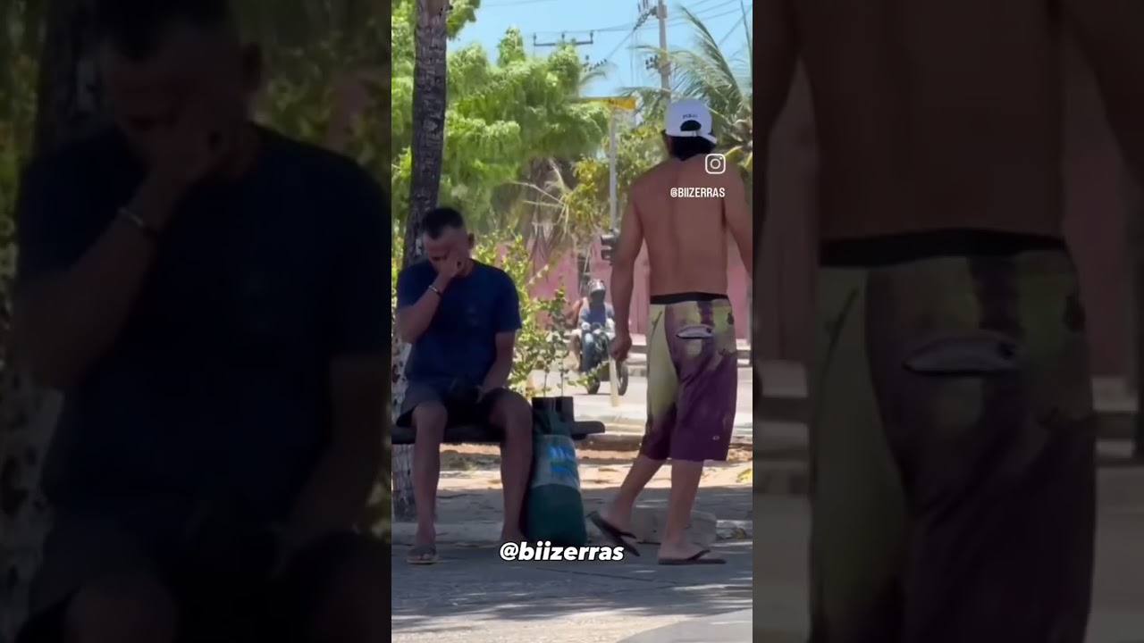 Pegadinha do biizerras e paisana 