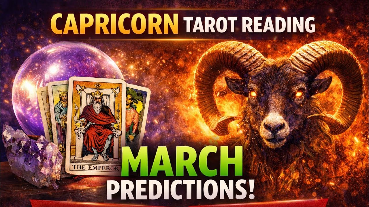 Capricorn March 2026 Tarot Reading ✨ You WON'T EXPECT This Gain!