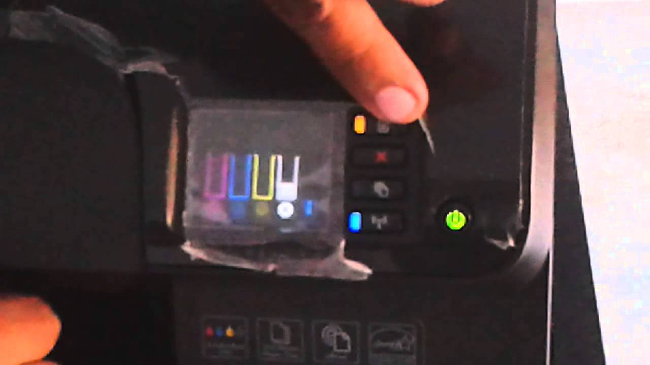 Reset de impresora hp 8100