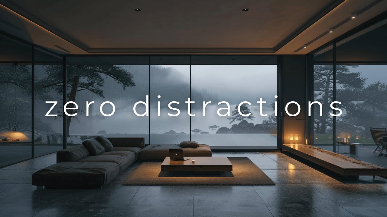 Zero Distractions | Minimal Focus Music for Deep Work & Total Concentration