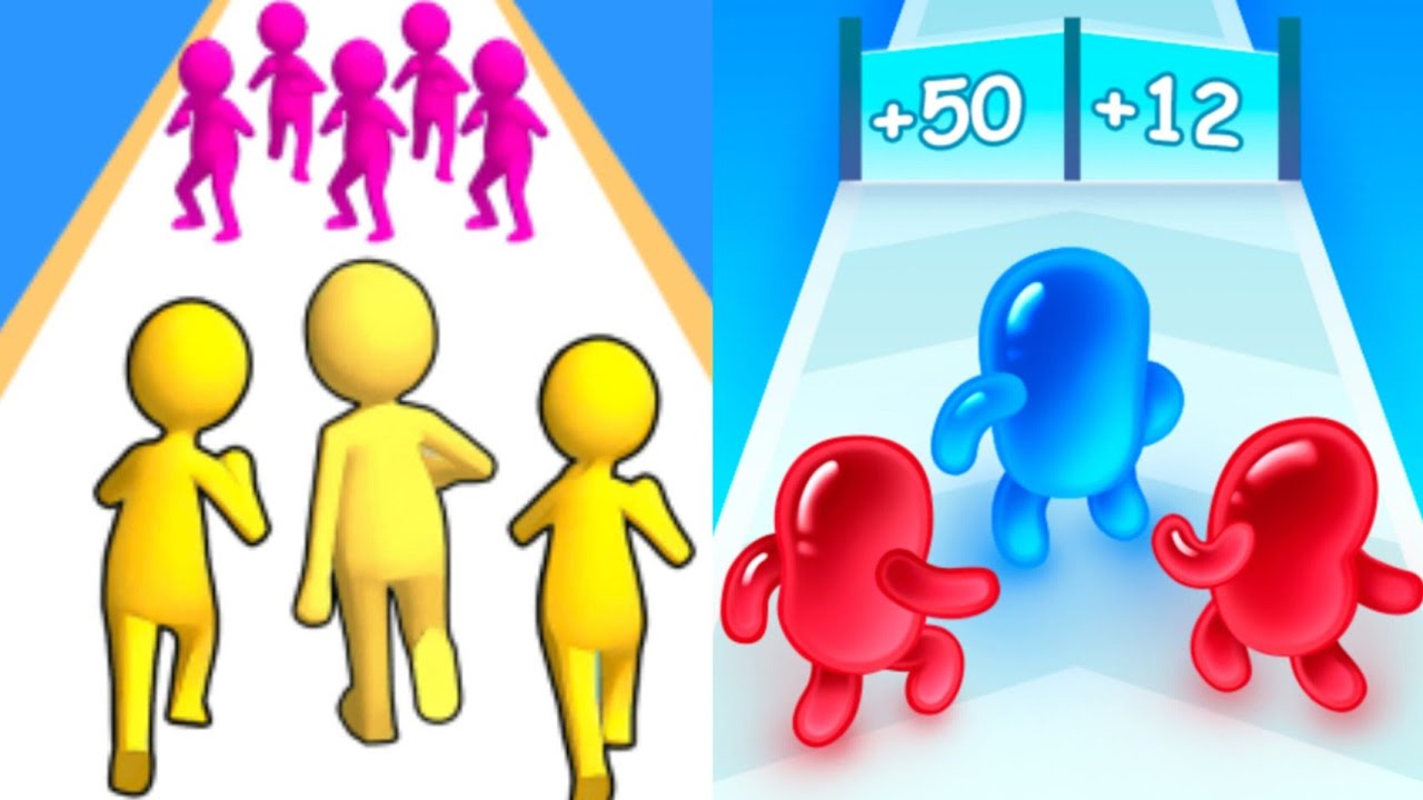 Looking good🎖️🥈 JOIN blob clash 3D Vs Join clash Android ios level Walkthough gameplay series 121🔥🔥