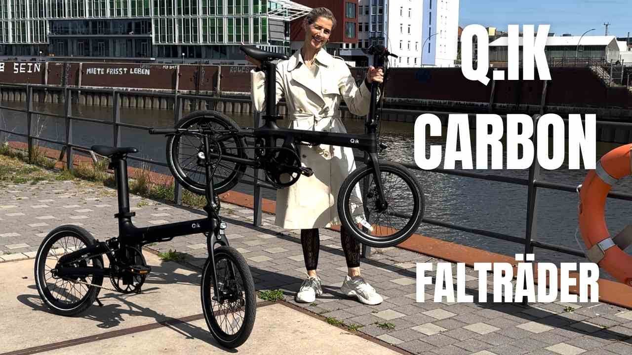 Q.ik Carbon Falträder – Startet hier die nächste  E-Bike-Revolution? 🚲🔥