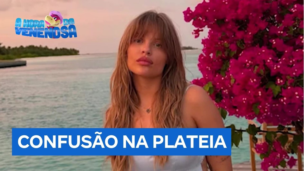 Luísa Sonza defende mulher de homem em bloco de rua