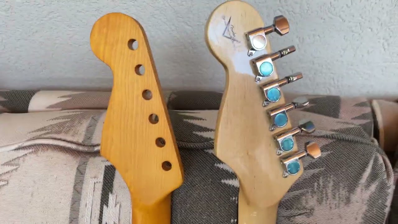 Nice Cheap Neck Replacement for Stratocaster -Boxwizard Review and Demonstration