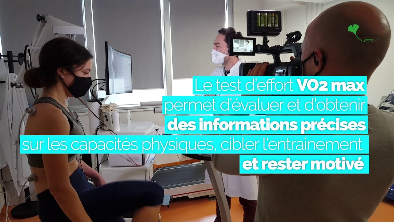 Laure Ustaritz en consultation lors d’un test d’effort avec le Dr Genest