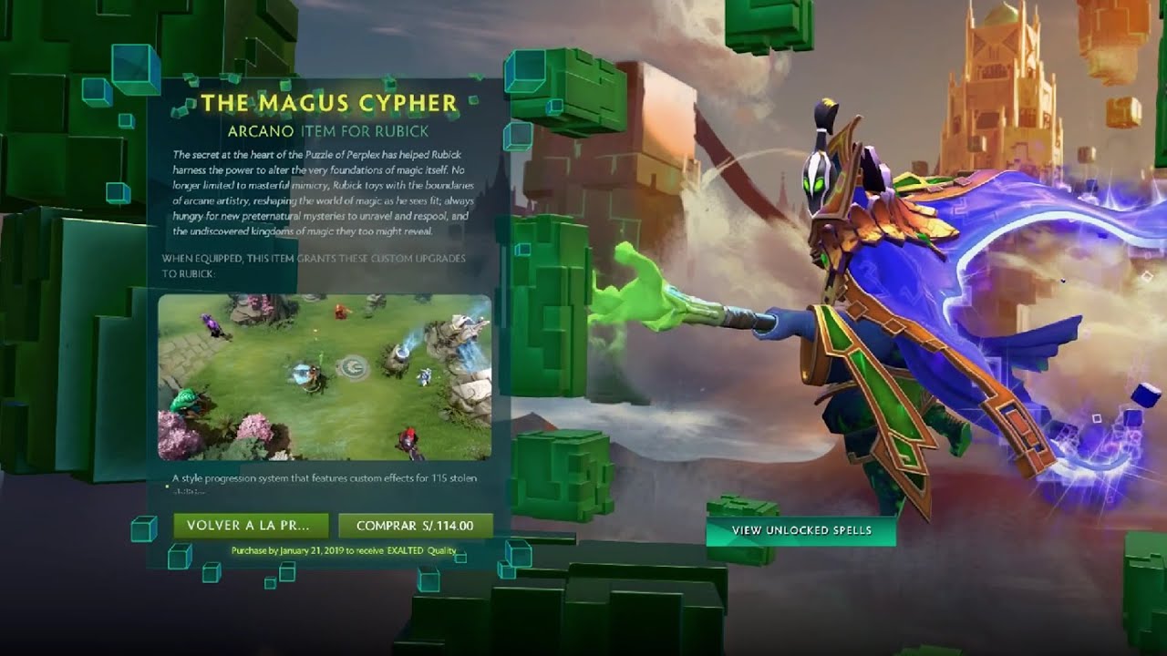 Rubick ARCANA Introduction - Dota 2