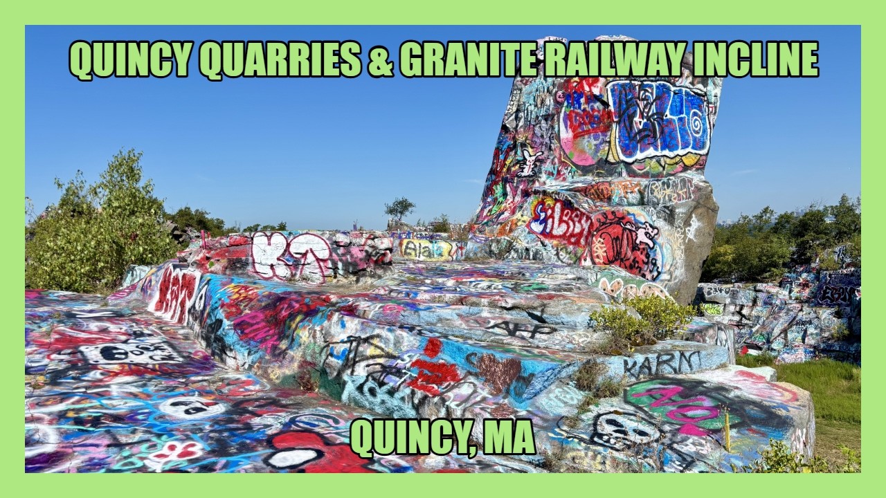 Exploring Quincy Quarries and the Granite Railway Incline (Quincy, MA)