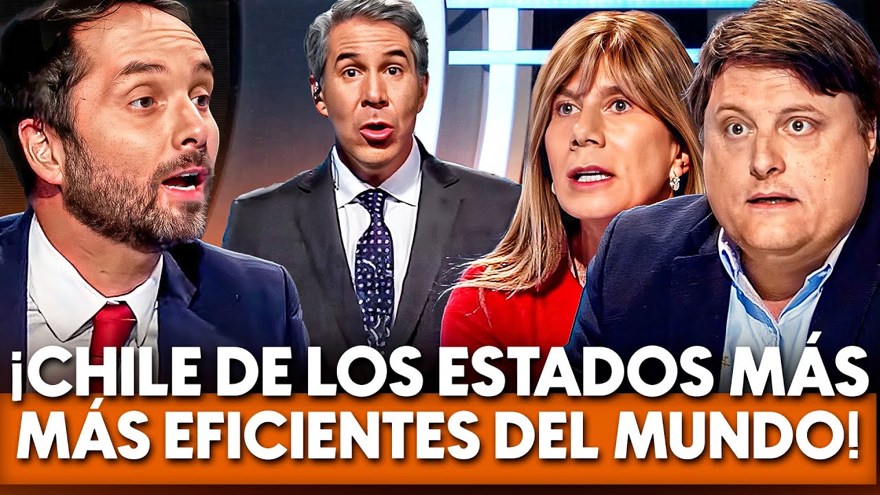 DURÍSIMO CRUCE entre GABRIEL ALEMPARTE y RODRIGO RETTIG por EFICIENCIA ESTATAL CHILENA