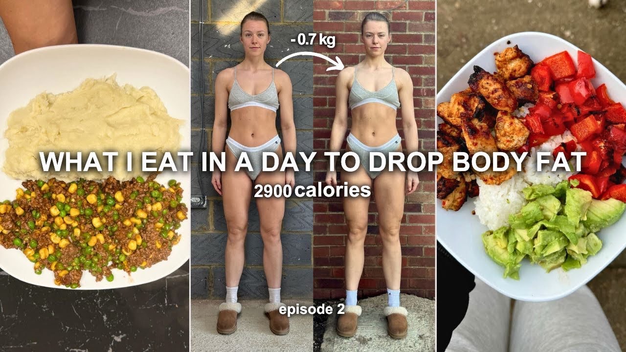 WHAT I EAT IN A DAY TO LOSE FAT ep. 2 | 2900 calories, tall gym girl & high protein