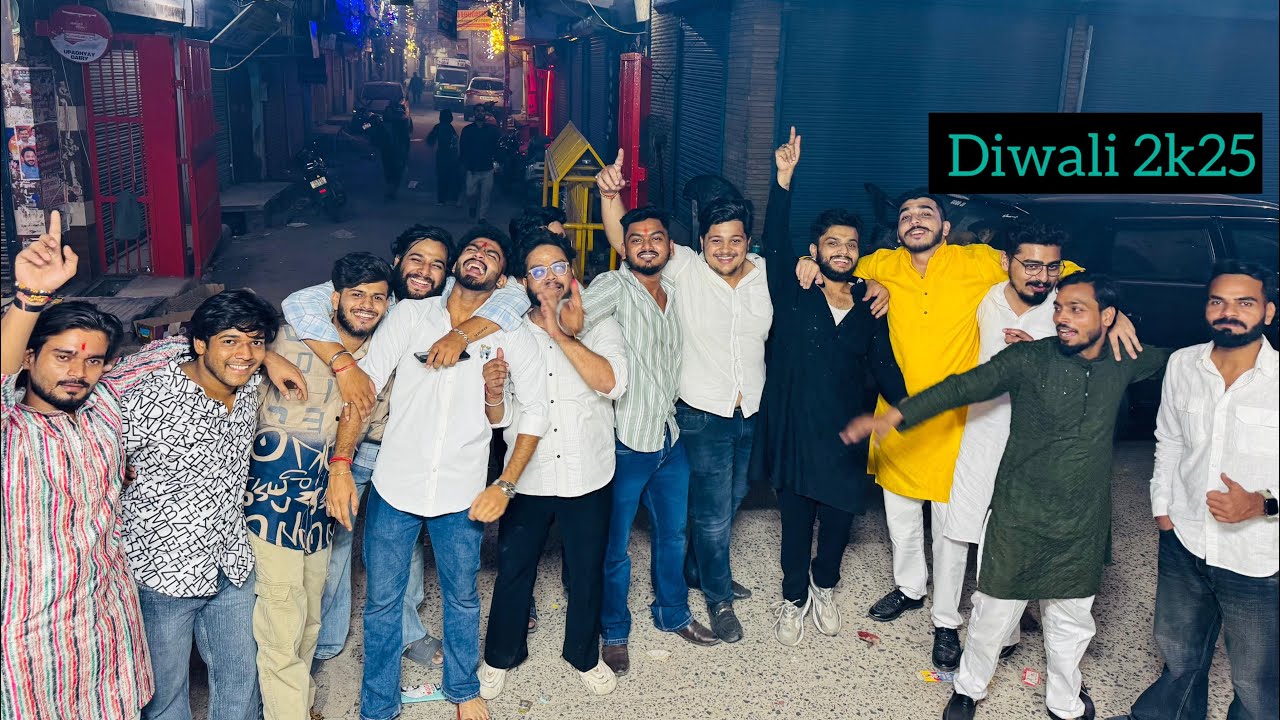 DIWALI VLOG🪔 || Shubh Deepawali 2025 || Fun vlog || enjoy || family || brothers 