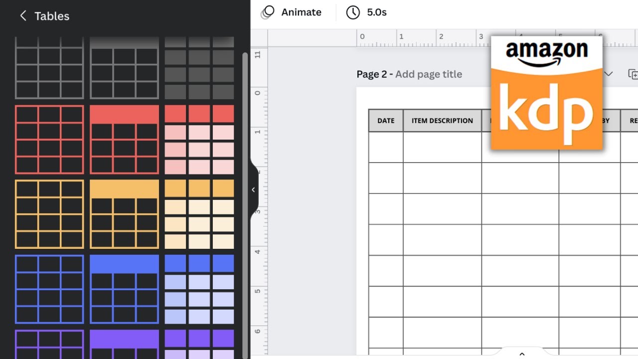 How to Create a Log Book Interior on Canva