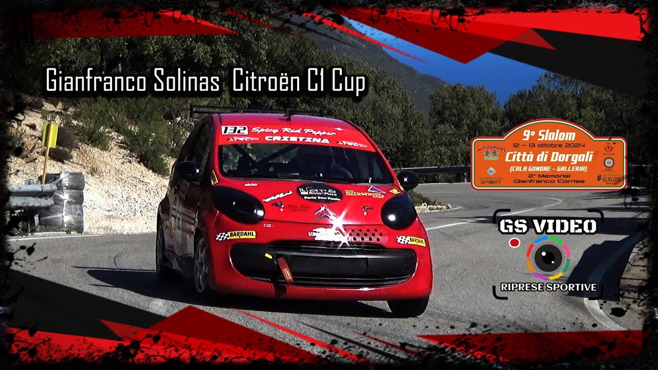 9&deg; Slalom Citt&agrave; di Dorgali 2024 | Gianfranco Solinas | Citro&euml;n C1 Cup