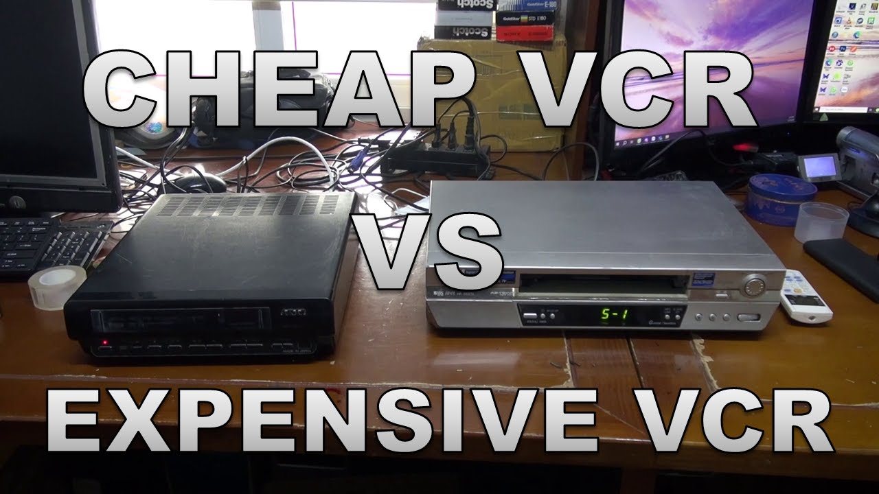 Cheap VHS vs Expensive VHS (Akai VS-R9EV vs JVC HR-S6970) [50fps]