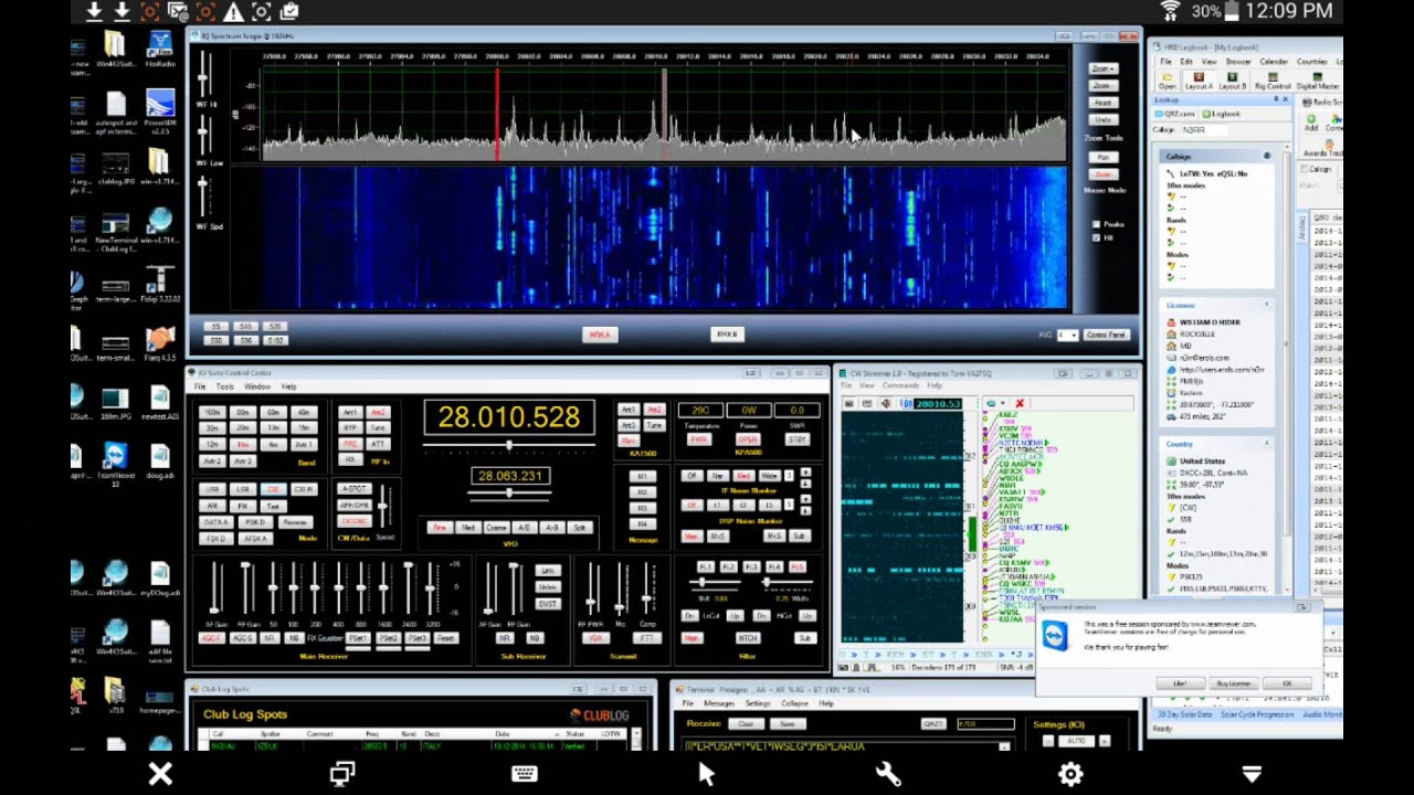 Win4K3Suite for the Elecraft K3, K3S and KX3: Remote Operation