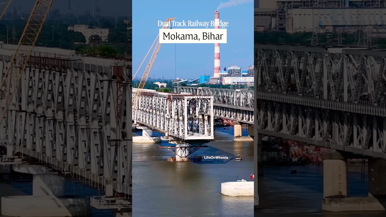 Mokama Railway Bridge Update 2025 🚆 | Dual Track Ganga Bridge | #Mokama #RailwayBridge #Bihar