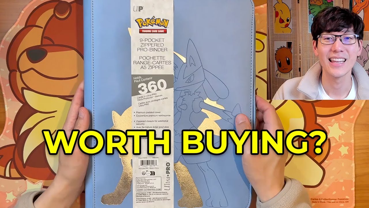 Lucario Elite Series Zippered PRO Binder - Unboxing + Review