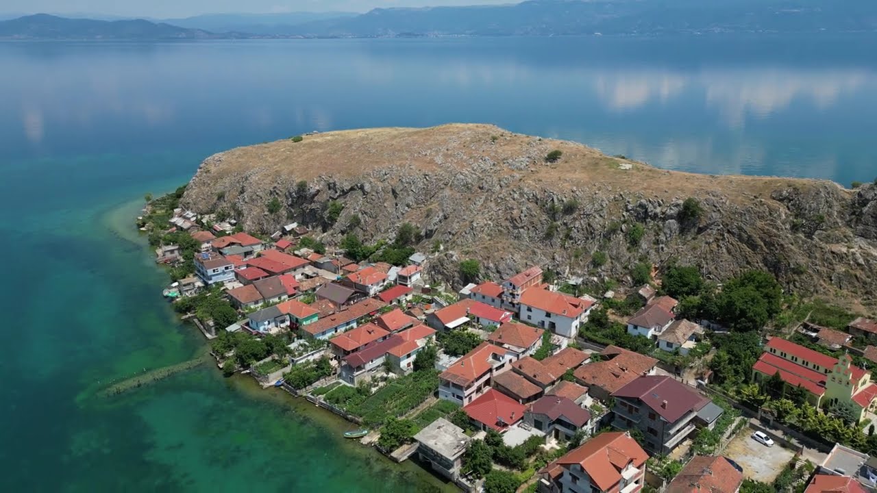 AMAIZING DRONE VIDEO OF LIN - ALBANIA