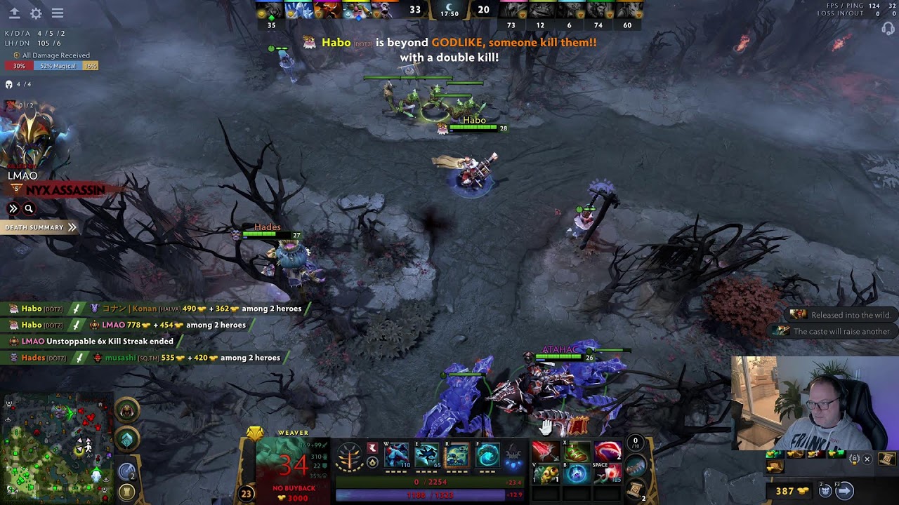 B.I.G.  DOTA 2 ❤️ LIVE   4K