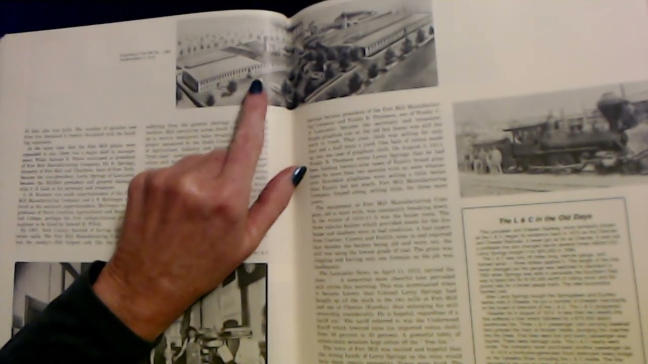 ASMR | Reading About Textile Mill History (Whisper)